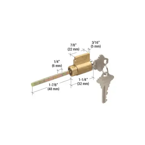 1-1/4" Cylinder Lock for