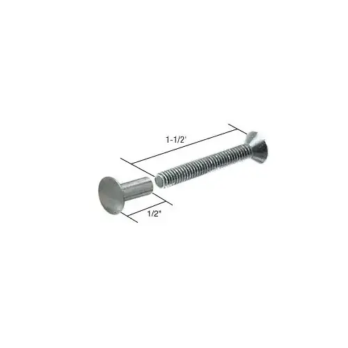 Aluminum 1-1/2" Binder Post and Fastener - pack of 4 Aluminum 1-1/2" Binder Post and Fastener - pack of 4