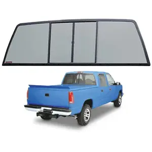CRL EDV880S Duo-Vent Four Panel Slider with Solar Glass for 1988-2000 Chevy/GMC CK Trucks