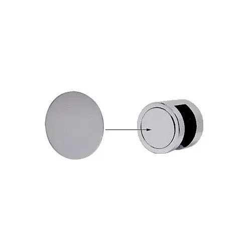 Brushed Stainless Cover Disk for Edge Grips