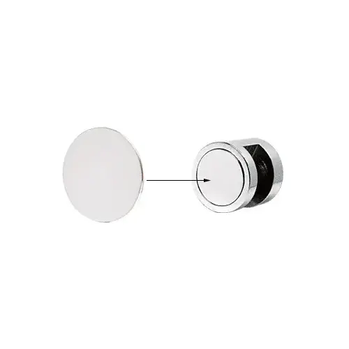 Chrome Cover Disk for Edge Grips