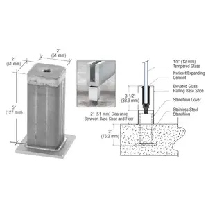 CRL EGRSA4 Mill EGR Stanchion Assembly