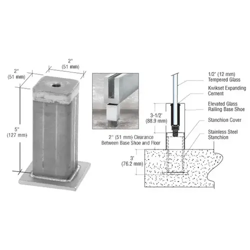 Mill EGR Stanchion Assembly