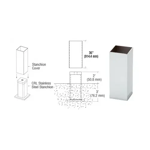 Mill 36" EGR Stanchion Cover