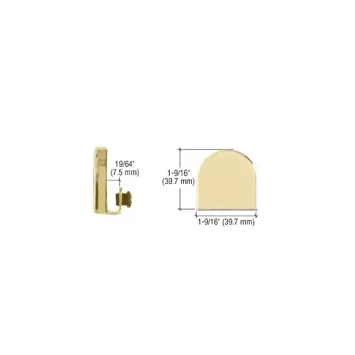 Brass Door Mounted Strike Plate Brass Door Mounted Strike Plate