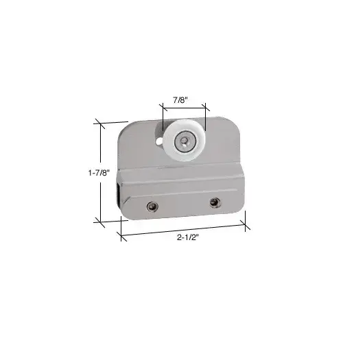 CRL Brushed Nickel Inside Top Hanger Bracket