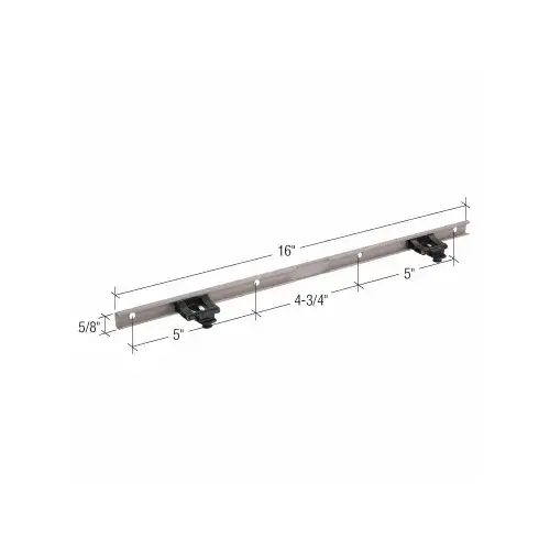 Steel Awning Operator Track with Two Slider Guides