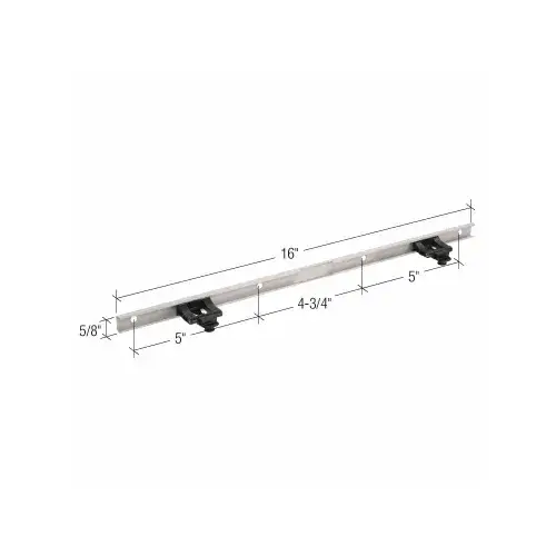 Stainless Steel Awning Operator Track with Two Slider Guides