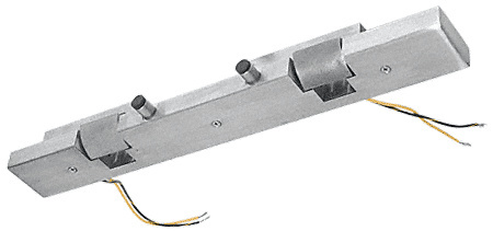 CRL ESK2BSFS Brushed Stainless Electric Strike Keeper for Double Doors- Fail Safe