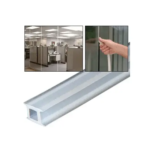 Extra Clear 1/4" EZ GLAZE Soundstrip Extruded Silicone Gasket - 100 Foot Roll