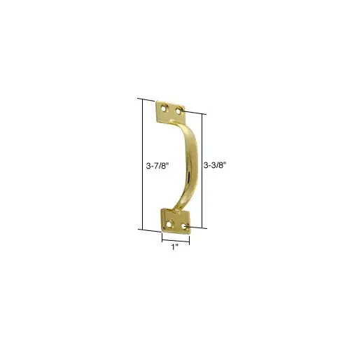 Brass Window Sash Lift Handle Brass Window Sash Lift Handle
