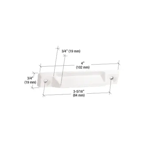 White Deluxe Window Sash Lift - pack of 2 White Deluxe Window Sash Lift - pack of 2