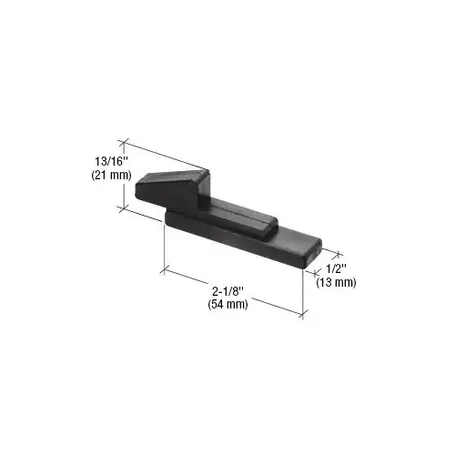 Black Plastic Sash Lock - pack of 2 Black Plastic Sash Lock - pack of 2
