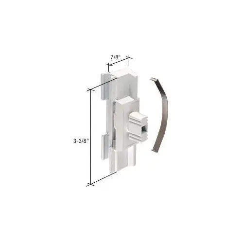 White Diecast Sliding Window Latch and Pull for Superior Windows White Diecast Sliding Window Latch and Pull for Superior Windows
