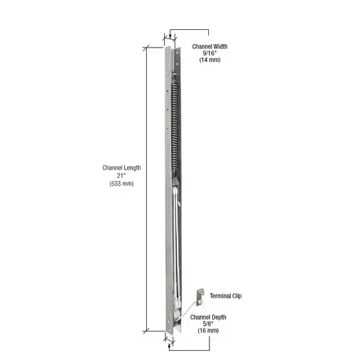 21" Window Channel Balance - 2040 or 20-4