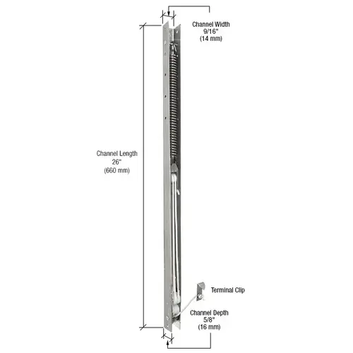 26" Window Channel Balance - 2540 or 25-4