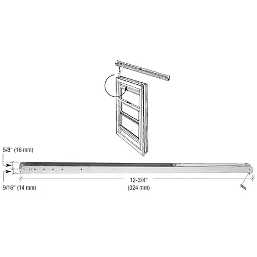 12-3/4" Overhead Channel Balance # 111 Mill 12-3/4" Overhead Channel Balance # 111 Mill