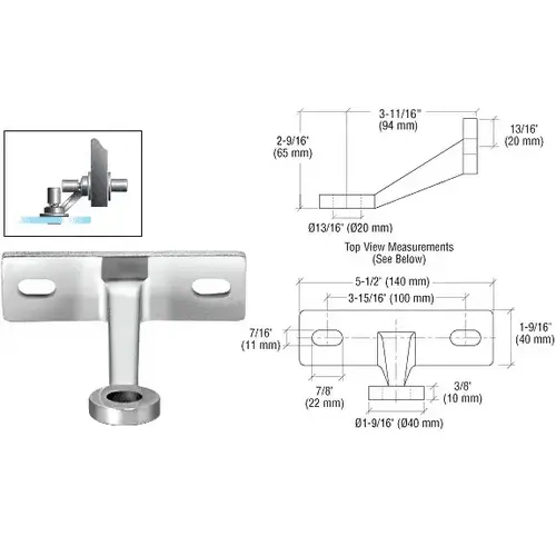 Polished Stainless Heavy-Duty Spider Fitting Single Arm Wall Mount Frame Spider Polished Stainless Heavy-Duty Spider Fitting Single Arm Wall Mount Frame Spider