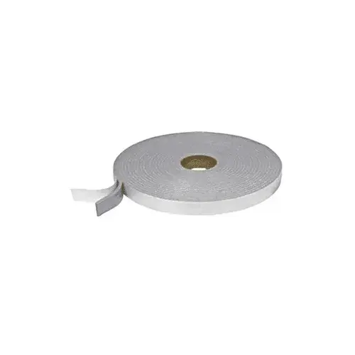 Gray 3/8" Adhesive Back Felt Tape - 100 Foot Roll