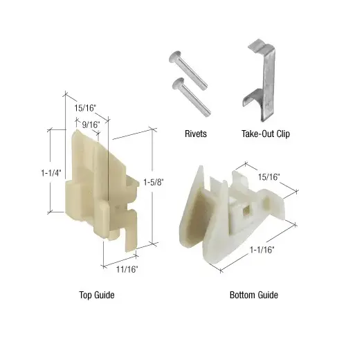 Window Channel Balance Repair Kit Tan