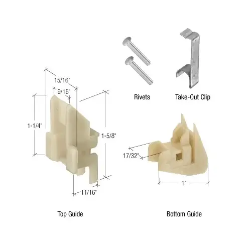 Window Channel Balance Repair Kit Tan