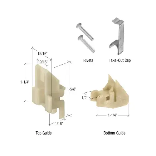 Window Channel Balance Repair Kit Tan