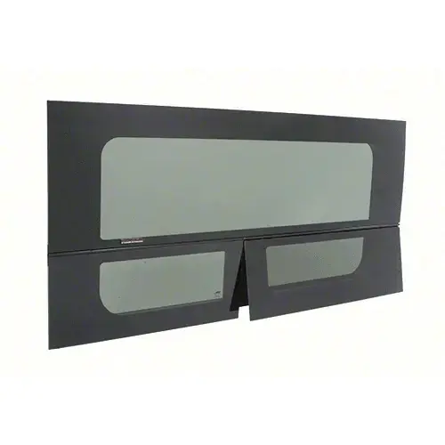 2014+ OEM Design 'All-Glass' Look Ram ProMaster Drivers Side Front T-Vent Window 136" & 159" Wheelbase Only 28% Dark Gray