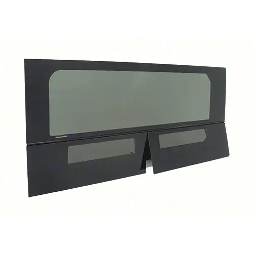 2014+ OEM Design 'All-Glass' Look Ram ProMaster 159" Wheelbase T-Vent Window Drivers Side Quarter Panel 28% Dark Gray