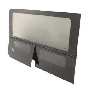 CRL FW621L 2007-2019 Design 'All-Glass' Look Sprinter Van T-Vent Drivers Side Forward Window for 170" and 144" Wheel Base Van 28% Dark Gray