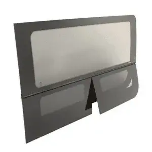 CRL FW625R 2007-2019 OEM Design 'All-Glass' Look Sprinter Van T-Vent Passenger Side Sliding Door Window for 170" and 144" Wheel Base Vans 28% Dark Gray