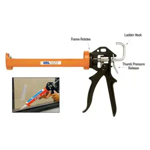 CRL GA1203 12:1 Ratio Strap Frame Caulking Gun