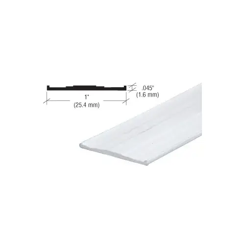 White PVC Flat Grid - 96" - pack of 20 White PVC Flat Grid - 96" - pack of 20