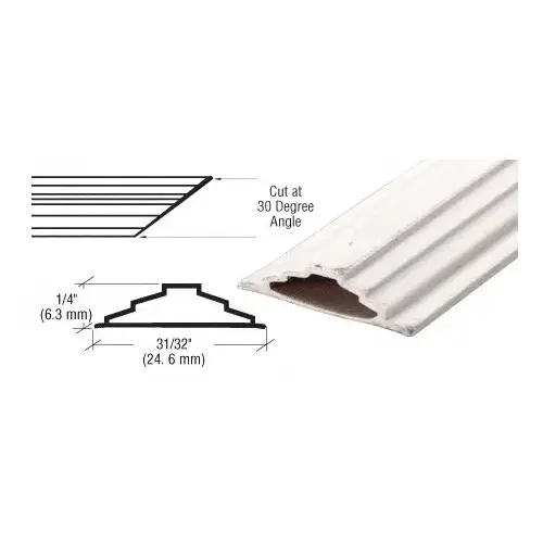 White PVC Low Profile Step Grid White PVC Low Profile Step Grid
