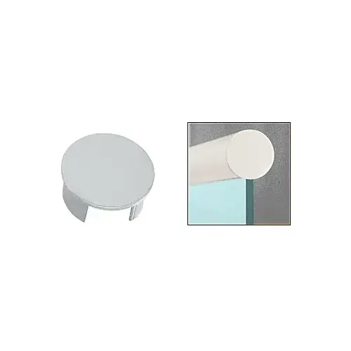 Satin Anodized End Cap for 2-1/2" Cap Railing Satin Anodized End Cap for 2-1/2" Cap Railing