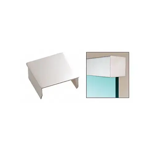 Polished Stainless Square End Cap for 1-1/2" Diameter Cap Railing Polished Stainless Square End Cap for 1-1/2" Diameter Cap Railing