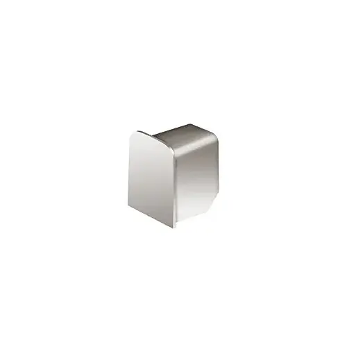 316 Polished Stainless End Cap for 1/2" U-Channel Cap Railing