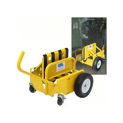 Glasstrax Glass Dolly Yellow