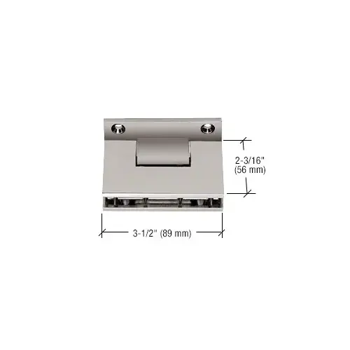 Brushed Nickel Geneva 3-Point Movable Square Style Transom Clamp Brushed Nickel Geneva 3-Point Movable Square Style Transom Clamp