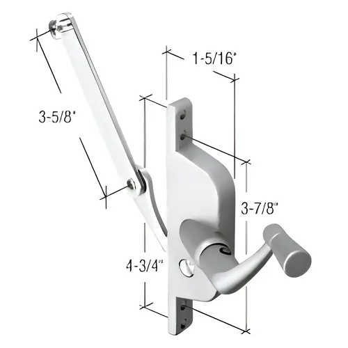 Jalousie Window Operator - 3-5/8" Link Jalousie Window Operator - 3-5/8" Link