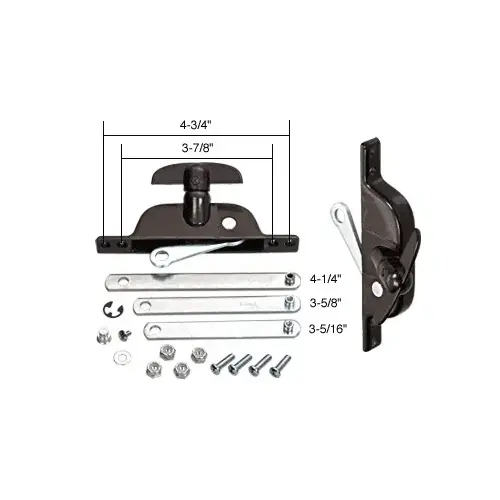 Bronze Universal Jalousie Window Operator Bronze Universal Jalousie Window Operator
