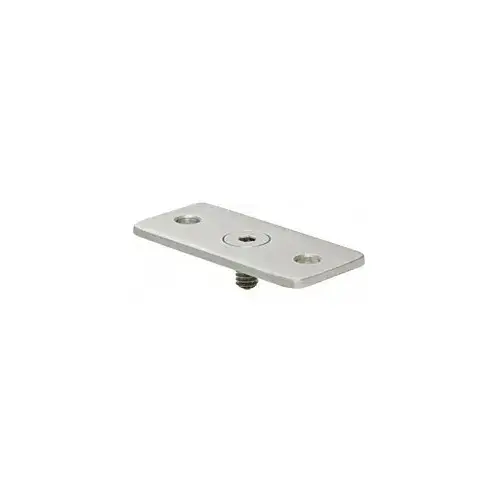 Brushed Stainless Optional Flat Hand Rail Adaptor Plate for Hand Railing Bracket