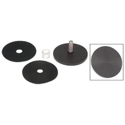 Dark Bronze Aluminum Conversion Cap Set for HR2D or HR2S Newport Series Hand Rail Brackets Dark Bronze Aluminum Conversion Cap Set for HR2D or HR2S Newport Series Hand Rail Brackets