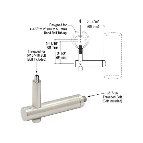 Mill Aluminum Coastal Series Post Mounted Hand Rail Bracket Mill Aluminum Coastal Series Post Mounted Hand Rail Bracket