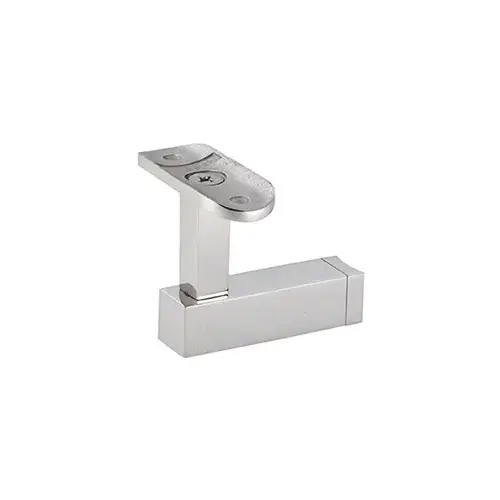 Polished Stainless Shore Series Post Mounted Hand Rail Bracket Polished Stainless Shore Series Post Mounted Hand Rail Bracket