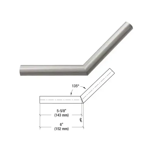 Brushed Stainless Steel Wall 135 Degree Corner Brushed Stainless Steel Wall 135 Degree Corner