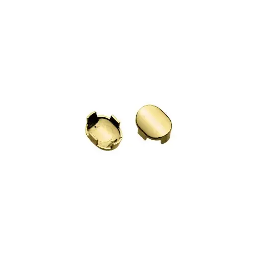 CRL Polished Brass Hydroslide Snap-In Screw Cover CRL Polished Brass Hydroslide Snap-In Screw Cover