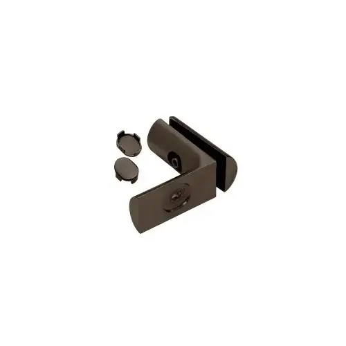 Oil Rubbed Bronze Hydroslide 90 Degree Wall-to-Glass Bracket Oil Rubbed Bronze Hydroslide 90 Degree Wall-to-Glass Bracket
