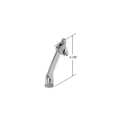 Chrome Door Mounted Stop and Holder Chrome Door Mounted Stop and Holder