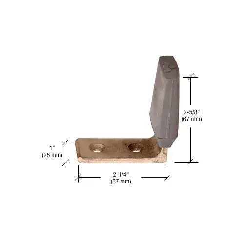 Light Bronze Floor Mounted Heavy-Duty Angle Stop Light Bronze Floor Mounted Heavy-Duty Angle Stop