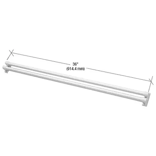 White Storm and Screen Door Push Bar